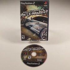 Need for Speed Most Wanted Sony PlayStation 2 PS2 Black Label No Manual