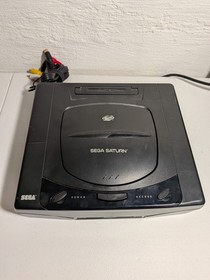 Sega Saturn Model 2 Console and Composite Cables only