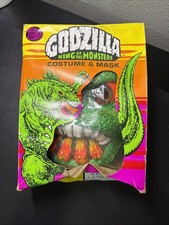 Vintage 1978 Ben Cooper Godzilla  Costume and Mask Rare Halloween