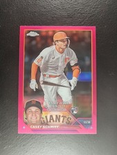 2023 Topps Chrome Update Series - Casey Schmitt #USC134 Pink Refractor /399 (RC)