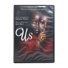 Us DVD 2019 Jordan Peele Film Horror Very Good Condition Fast Shipping 