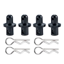 Alloy Body Post Mount Holder Bracket for Axial SCX10 PRO AXI03028 1/10 RC Car