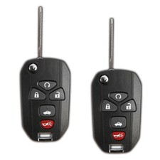 2 New Replacement Keyless Entry Car Remote Flip Key Fob Control For 15912860 2 New Replacement Keyless Entry Car Remote Flip Key Fob Control For 15912860