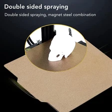 Double Sided Texture PEI Sheet Flexible Magnetic Build Plate 3D PrinterPlatform