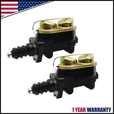 2PCS Master Cylinder For Case Backhoe 480D 480LL 580D 580E 580G 580SD D127519