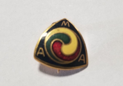 Vintage Original AMA Member Lapel Pin American Motorcyclist Association 1930s