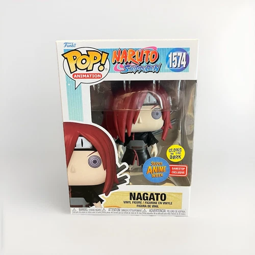Funko Pop! Nagato #1574 Naruto Anime Week Glow In The Dark GameStop Exclusive
