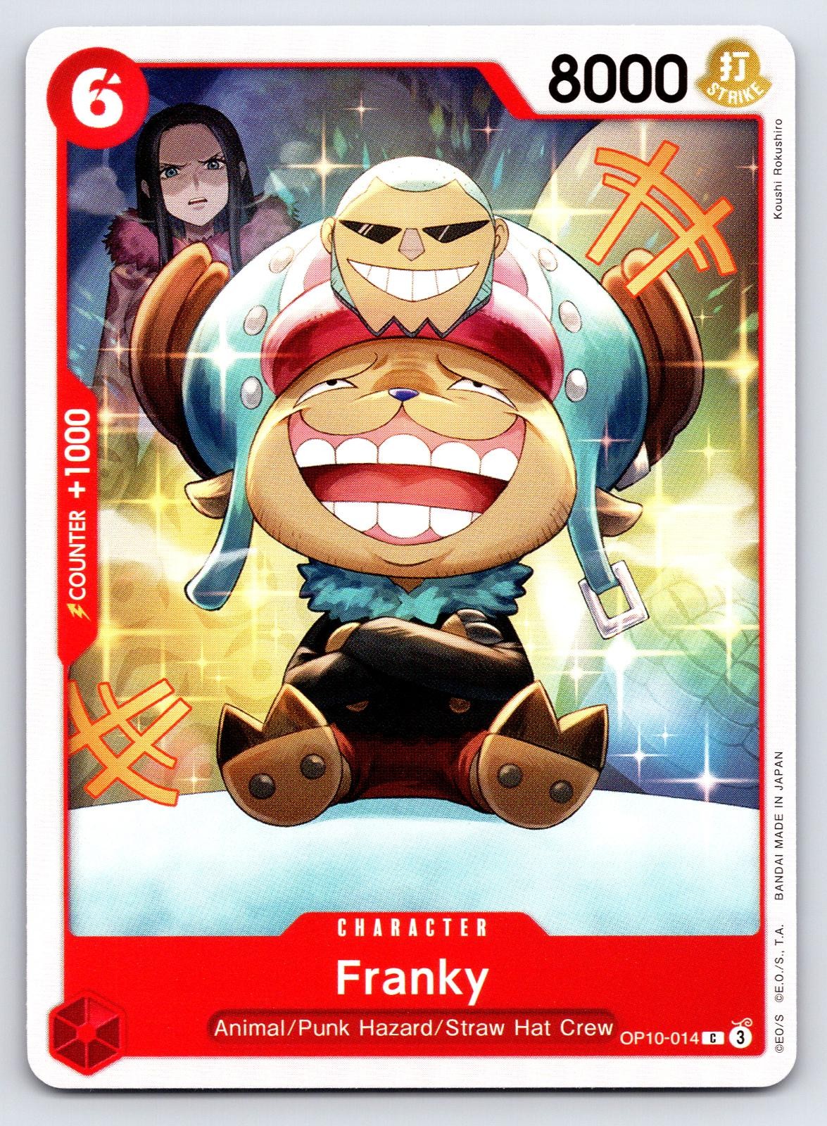 Franky (014) OP10-014 Common Royal Blood One Piece Near Mint