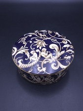 Wedgwood Cornucopia grande scatola portagioie rotonda - riparata