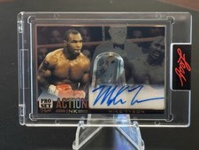 Mike Tyson Auto 8/50 Pro Set Pure Action Ink SSP Boxing Legend Iron Mike