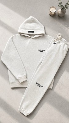 Essentials Fear of God Tracksuit Beige Gr. S Top Zustand