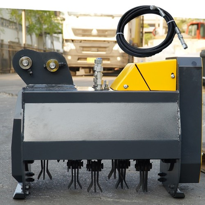 #ad #ad Mini Excavator Flail Mower Attachment Hydraulic Mowing with Oil Pipe for Digger $1599.00