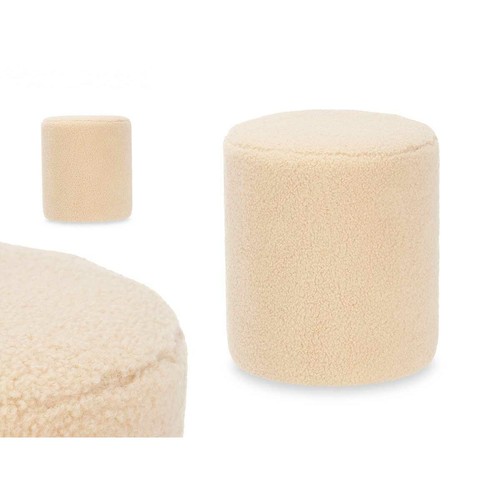 Puff Beige 32 x 36 x 32 cm - Foto 2 di 3