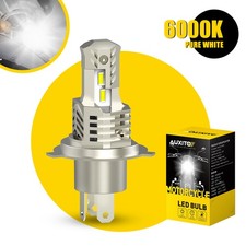 H4 9003 LED HB2 Motorcycle Headlight Bulb Hi/Low HID Beam 6000K High Power 10S