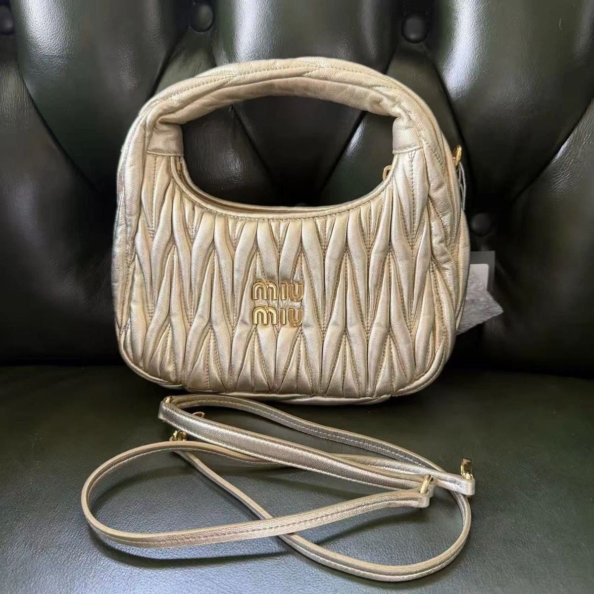 Miu Miu Bags & Women's Leather Lining for sale | eBay