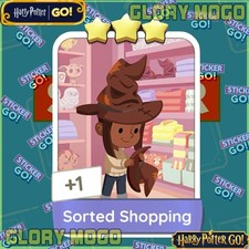 Sorted Shopping 3 Star      Harry Potter Album Sticker Mono poly GO 