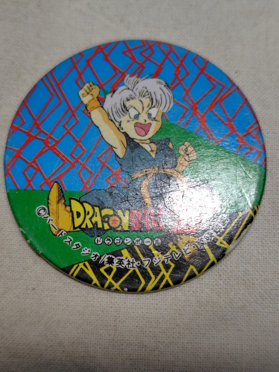 Trunks Dragon Ball Z Maru Menko Toy Card Shueisha Anime Japanese