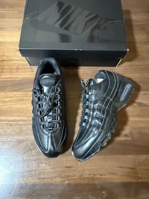 Nike AIR MAX 95 'BIG BUBBLE - BLACK LEATHER' Sneakers (IM0696 001) Size 11