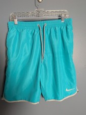 Nike Men's Repel Swim Trunks Size M Aqua/Teal