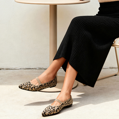 #ad #ad Women Mary Jane Knit Ballet Flats Comfortable Slip On Work Office Shoes $24.99