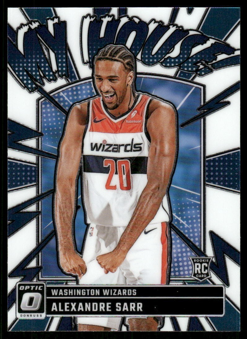 2024-25 Panini Donruss Optic - My House Alexandre Sarr #9 (RC)