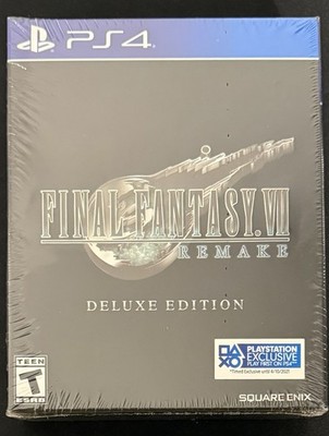 Final Fantasy VII Remake Deluxe Edition - Sony PlayStation 4 (PS4) - New, Sealed