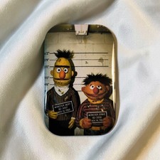 Die Muppets Mugshot Ernie & Bert Kühlschrankmagnet Kult