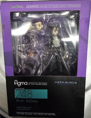 figma 248 Sword Art Online II Kirito GGO Ver. Action Figure Max Factory