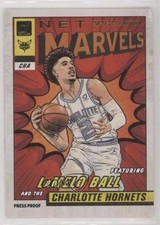 2021 Donruss Net Marvels Press Proof Gold Foil Black Text LaMelo Ball #10 0t50