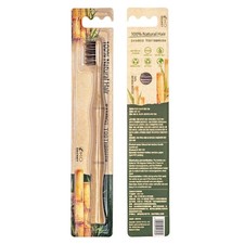 Natural Horsehair Handle Toothbrushes, No Nylon Totally Biodegradable Horse H...