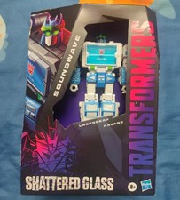 Hasbro Transformers Laserbeak Ravage Soundwave Shattered Glass Figure Official