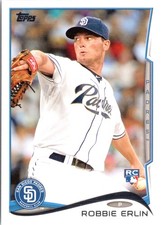 Robbie Erlin 2014 Topps #281 Rookie San Diego Padres