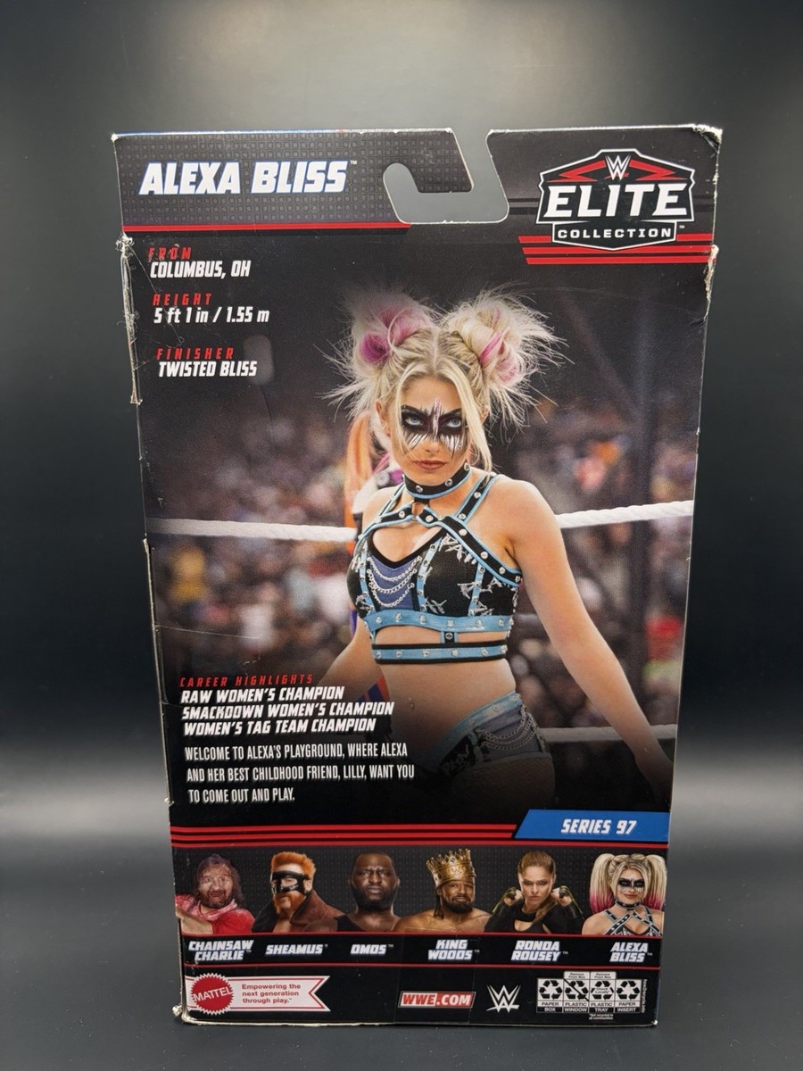 Action Figure WWE Elite Collection #97 - Alexa Bliss 15,2 Cm Con 25 Punti Di Articolazione, TrueFX E Accessori - Mattel