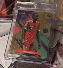Marketplace image: 2026 Topps Finest Premier League Alexander Isak 1/1 Superfractor #57
