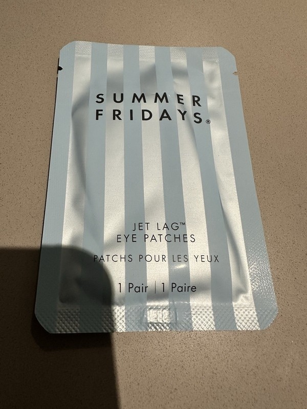 Summer Fridays Jet Lag Under Eye Patches - Hydrating  Hydrogel Eye Masks ~1 Pair