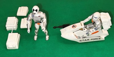 Vintage Lanard THE CORPS STAR FORCE Astronaut Figures Accessories Vehicle Lot