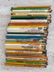 35 Vintage Agricultural/Farm Related Pencils