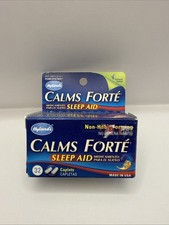 Hylands Homeopathic Calms Forte Sleep Aid Tablets 32 Count Made In USA