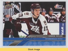 2024-25 Upper Deck CHL Blue Caden Taylor #193 READ z6b