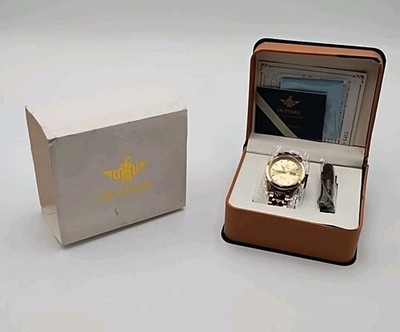 Oupinke Watch 3223 Classic Automatic mechanical Gold Tone - (Z3-C9)