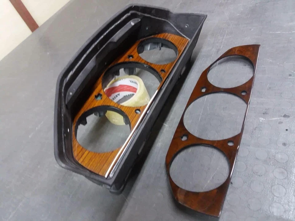 Cubierta velocímetro apta para W123 Mercedes Benz diseño nogal 300d 200d 250d 240d Foto 2 de 4