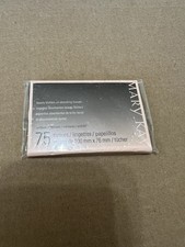 Mary Kay Beauty Blotters Oil Blotting Absorbing Sheets 75 Tissue Count NEW