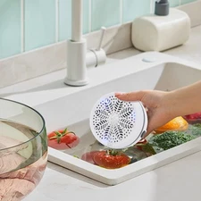 Mini Fruit And Vegetable Washing Machine Portable Fruit Cleaner Device White