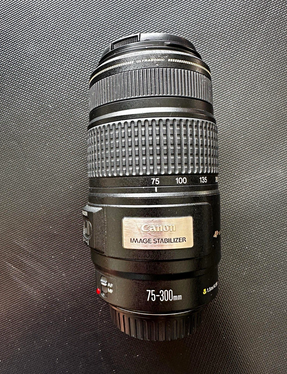 Canon EF 75-300mm Image Stabilization Camera Lenses for sale - eBay