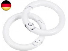 METALLIXITY 4 Stück Rund Karabinerring O-Rin...