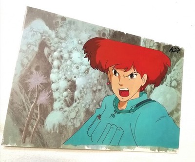 1984 Nausicaa Reproduktion Cel mit Hintergrund Studio Ghibli Hayao Miyazaki