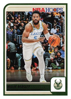 2023-24 Panini Hoops Error #209 Malik Beasley (Front) Jose