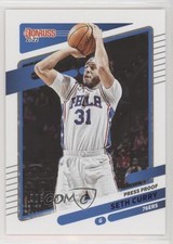 2021-22 Panini Donruss Purple Press Proof 78/199 Seth Curry #80 00gy