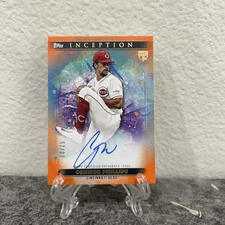 2024 Topps Inception Connor Phillips Orange Rookie Auto /25 REDS RC #BRES-CP
