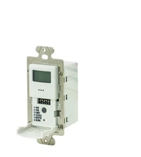 Timer, In-Wall, Digital, White